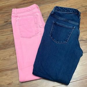 MOSSIMO Womens High Rise Skinny Jeans/Jegging bundle size 2